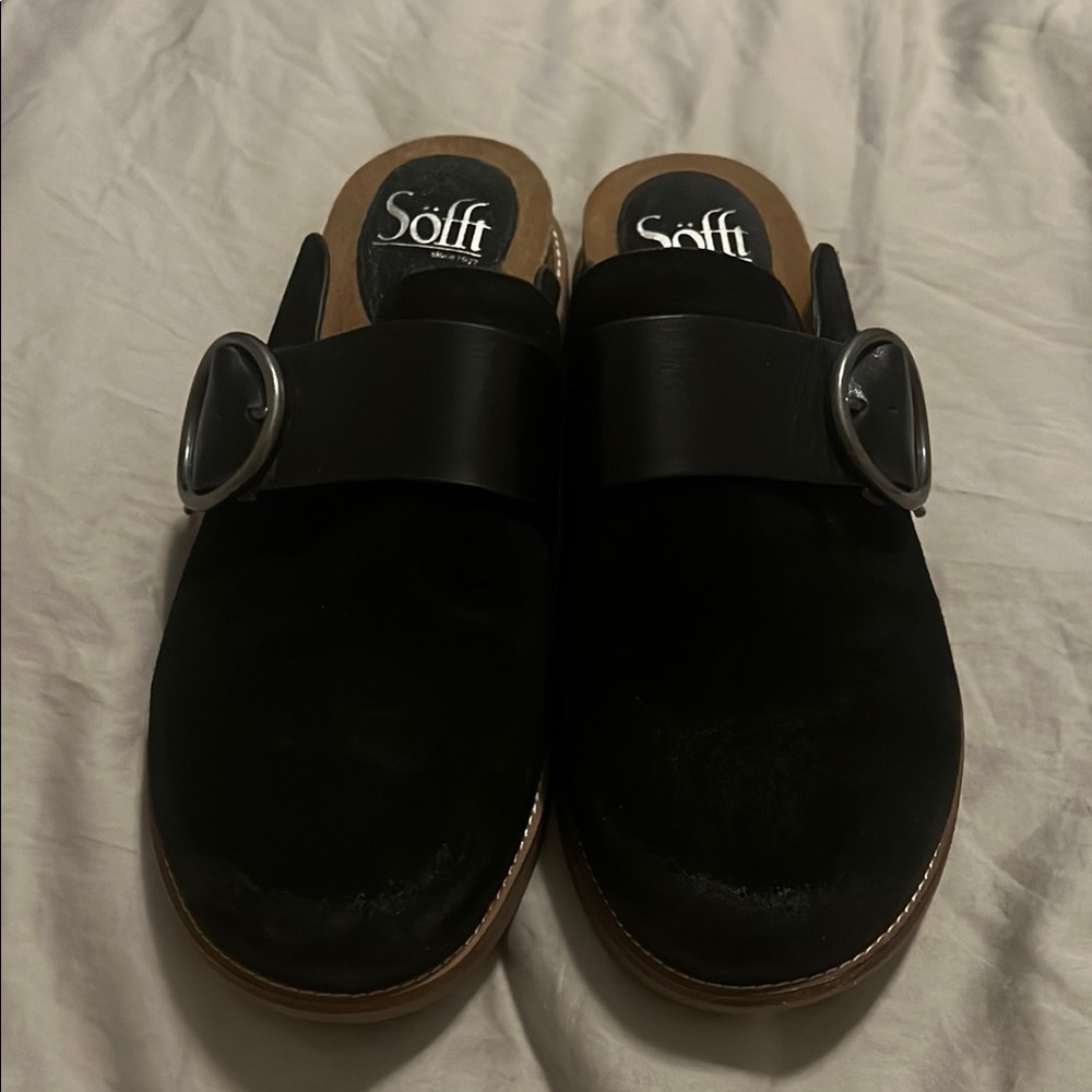 Sofft Black Mules - Picture 2 of 3